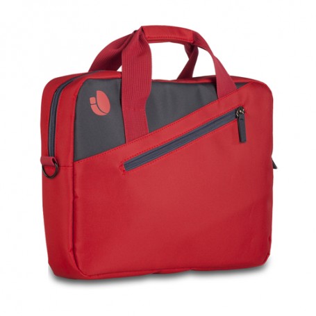 NGS Ginger Red borsa per notebook 39,6 cm (15.6") Valigetta ventiquattrore Antracite, Rosso (GINGERRED) (GINGER RED) (GINGERRED)