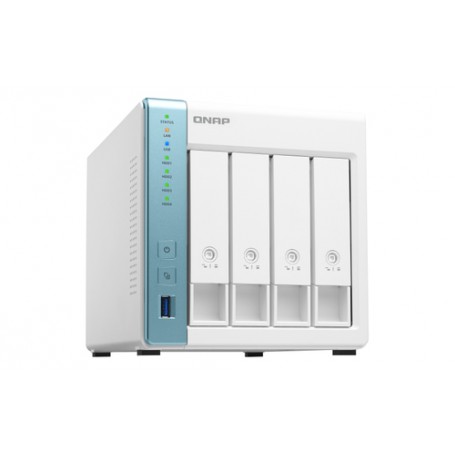QNAP TS-431P3 NAS Tower Collegamento ethernet LAN Bianco AL314 (TS-431P3-4G)