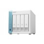 QNAP TS-431P3 NAS Tower Collegamento ethernet LAN Bianco AL314 (TS-431P3-4G)