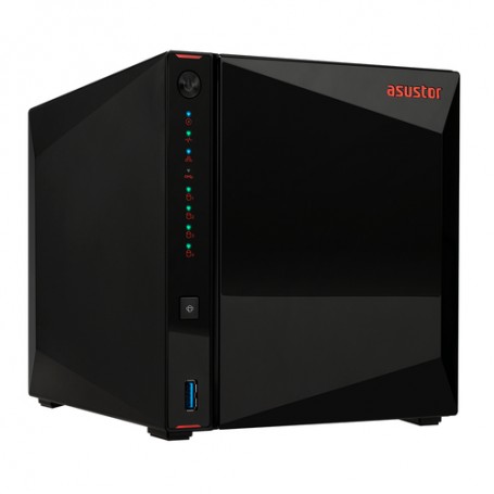 Asustor Nimbustor 4 NAS Desktop Collegamento ethernet LAN Nero J4105 (AS5304T)