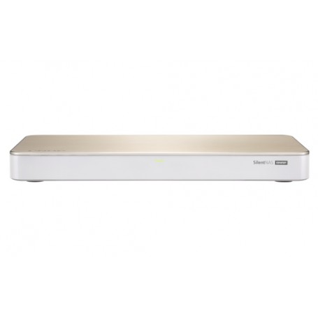QNAP HS-453DX NAS Tower Collegamento ethernet LAN Oro, Bianco J4105 (HS-453DX-8G)