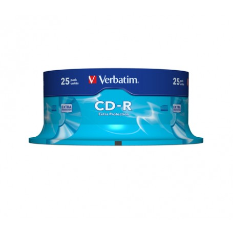 Verbatim CD-R Extra Protection 700 MB 25 pz (43432)