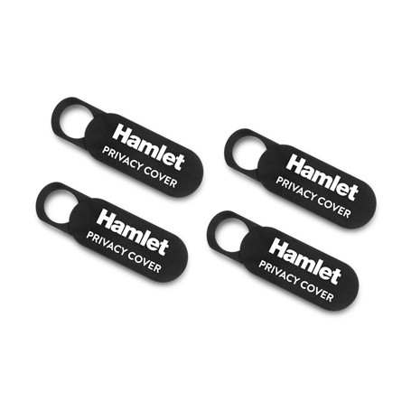 Hamlet HWCAMCV4 accessorio per webcam Copertura di protezione per privacy Nero (HWCAMCV4)