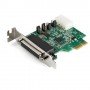 StarTech.com Scheda adattatore seriale PCI Express RS232 a 4 porte - Scheda controller host seriale PCIe RS232 - PC (PEX4S953LP)