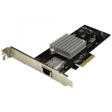 StarTech.com Scheda di Rete RJ 45 Ethernet PCI express ad 1 porta da 10GBase - Adattatore PCIe NIC Gigabit Ethern (ST10000SPEXI)