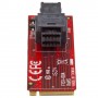 StarTech.com Scheda Adattatore PCI Express 3.0 U.2 (SFF-8643) a M.2 per SSD NVMe U.2 da 2,5" (M2E4SFF8643)