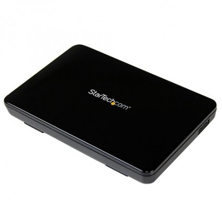 StarTech.com Box esterno hard disk SATA III SSD da 2.5" USB 3.0 con UASP – HDD esterno portatile (S2510BPU33)