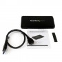 StarTech.com Enclosure esterno slim per disco rigido USB 3.0 a SATA 2.5" SSD/HDD con UASP da 7mm (S2510BPU337)