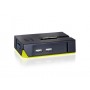 LevelOne KVM-0222 switch per keyboard-video-mouse (kvm) Nero, Verde (KVM-0222)