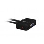 LevelOne KVM-0223 switch per keyboard-video-mouse (kvm) Nero (KVM-0223)