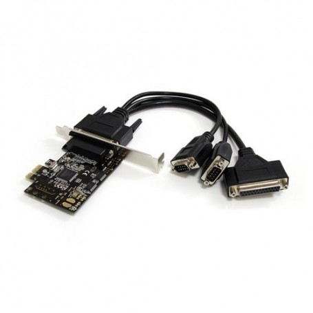 StarTech.com Scheda seriale/parallela PCI Express 2S1P con cavo di ripartizione (PEX2S1P553B)