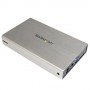 StarTech.com Enclosure per dischi rigidi esterni SATA III 3,5" USB 3.0 con UASP color argento– HDD esterno portat (S3510SMU33)