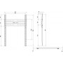 ITB OM06203 Supporto TV a parete 2,24 m (88") Nero (OM06203)