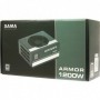 Inter-Tech SAMA FTX-1200-A ARMOR alimentatore per computer 1200 W 20+4 pin ATX ATX Nero (88882197)