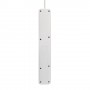 V7 Stabilizzatore di tensione a 5 prese Schuko casa/ufficio, cavo di 1,8 m, 1050 joule, bianco (SA0512W-8E5)