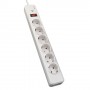V7 Stabilizzatore di tensione a 6 prese Schuko casa/ufficio, cavo di 1,8 m, 1050 joule, bianco (SA0613W-8E5)
