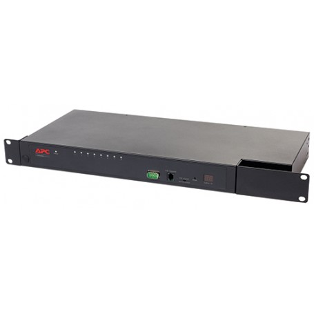 APC KVM0108A switch per keyboard-video-mouse (kvm) Montaggio rack Nero (KVM0108A)