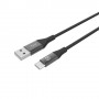 Celly USBTYPECCOLORBK cavo USB 1 m USB 2.0 USB A USB C Nero (USBTYPECCOLORBK)