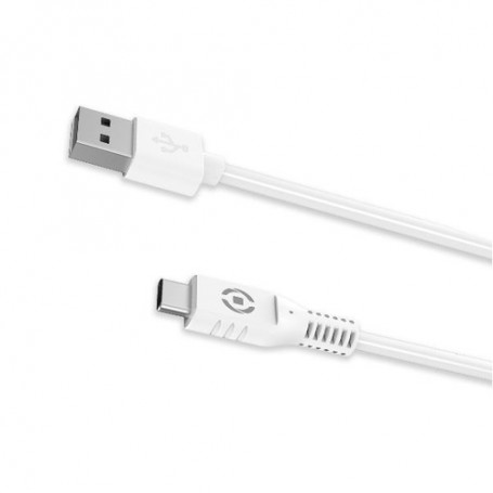 Celly USB-CWH cavo USB 1 m USB A USB C Bianco (USB-CWH)
