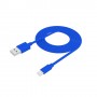 Celly PCUSBLIGHTBL cavo Lightning 1 m Blu (PCUSBLIGHTBL)