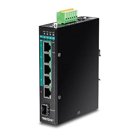 Trendnet TI-PG541i Gestito L2+ Gigabit Ethernet (10/100/1000) Supporto Power over Ethernet (PoE) Nero (TI-PG541I)