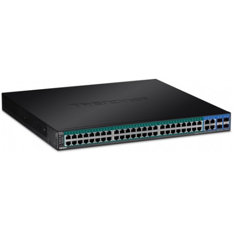 Trendnet TPE-5048WS switch di rete Gestito Gigabit Ethernet (10/100/1000) Supporto Power over Ethernet (PoE) 1U Ner (TPE-5048WS)