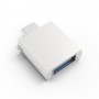 Satechi ST-TCUAS adattatore per inversione del genere dei cavi USB C USB A Argento (ST-TCUAS)