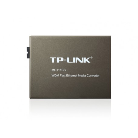 TP-LINK WDM Fast Ethernet Media Converter (MC111CS)