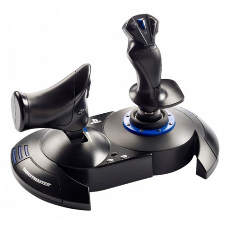 Thrustmaster T.Flight Hotas 4 Nero, Blu USB 2.0 Joystick Digitale PC, PlayStation 4 (4160664)