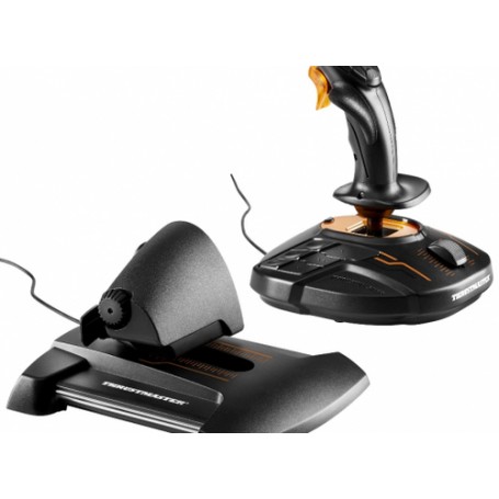 Thrustmaster T-16000M FCS Hotas Nero, Arancione USB Joystick Analogico/Digitale MAC, PC (2960778)