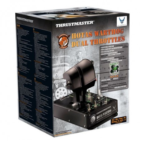 Thrustmaster HOTAS Warthog Dual Throttles Nero USB Simulazione di Volo PC (2960739)