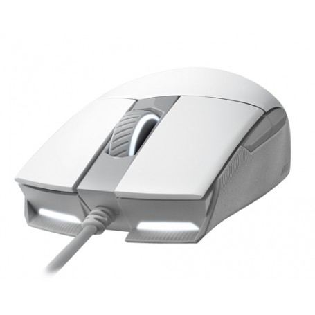 ASUS ROG Strix Impact II Moonlight White mouse Ambidestro USB tipo A Ottico 6200 DPI (90MP02C0-BMUA00)