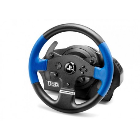 Thrustmaster T150 Force Feedback Nero, Blu USB Sterzo + Pedali PC, PlayStation 4, Playstation 3 (4160628)