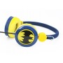 OTL Technologies DC Comics Batman Caped Crusader Cuffie Cablato A Padiglione MUSICA Blu (DC0748)