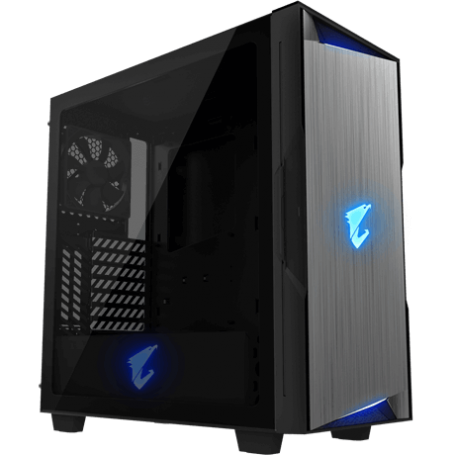 Gigabyte AORUS C300 GLASS Midi Tower Nero (GB-AC300G)