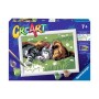 Ravensburger CreArt Sleeping Cats and Dogs Colore per kit di verniciatura in base ai numeri (28930)