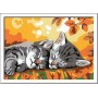 Ravensburger CreArt Autumn Kitties Colore per kit di verniciatura in base ai numeri (28932)