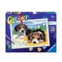 Ravensburger CreArt Jack Russell Puppy Colore per kit di verniciatura in base ai numeri (28939)