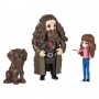 Wizarding World Set Amicizia Hermione e Rubeus Hagrid con Thor, bambole articolate 7.5cm (6061833)