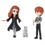 Wizarding World Set Amicizia Ron e Ginny Weasley con mascotte, bambole articolate 7.5cm (6061834)