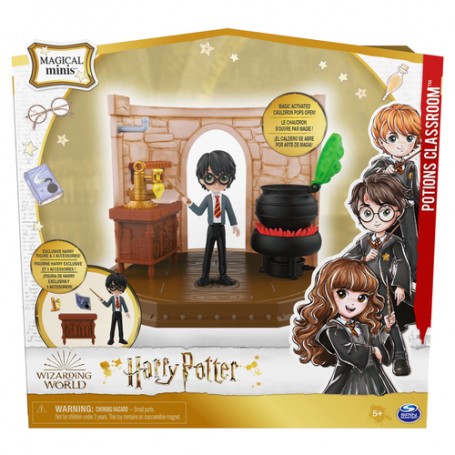Wizarding World Classe di Pozioni con bambola esclusiva Harry Potter e accessori (6061847)