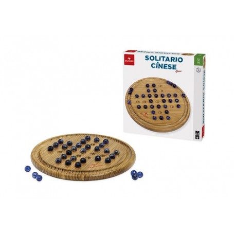 Dal Negro Solitario Cinese Glass Adulti e bambini Gioco di parole da tavolo (053913)