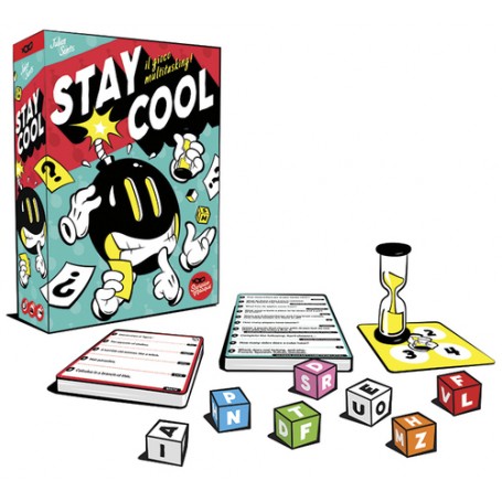 Asmodee Stay Cool Gioco di carte per festa (8147B)