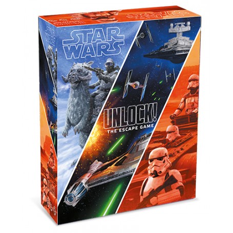 Asmodee Unlock! Star Wars Adulti e bambini Gioco da tavolo Escape (8987B)