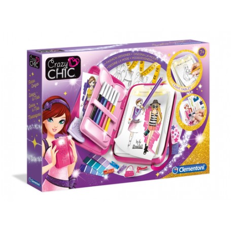 Clementoni Crazy chic - disegna la moda (15138B)