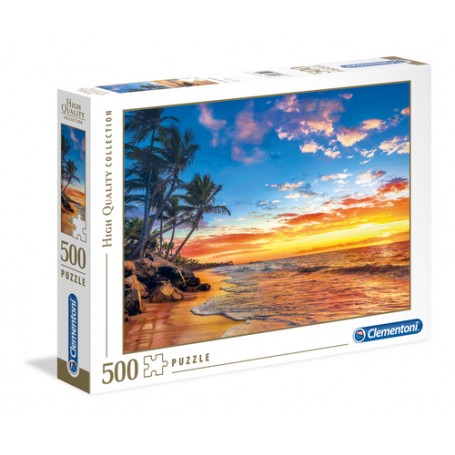 Clementoni Paradise Beach Puzzle da pavimento 500 pz (35058)