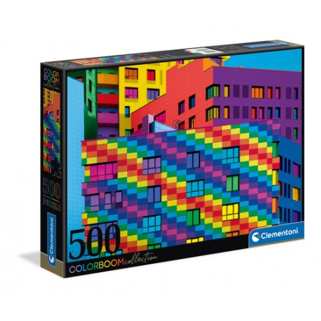 Clementoni Squares - ColorBoom Puzzle 500 pz (35094)