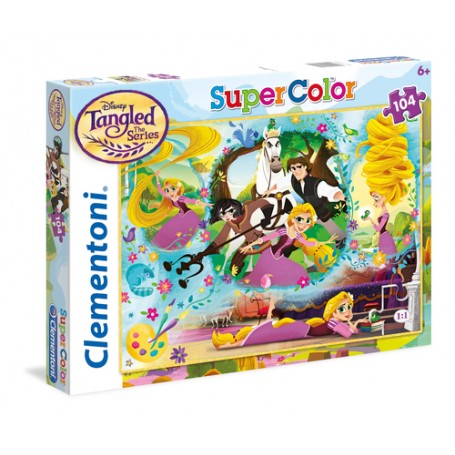 Clementoni Tangled Puzzle 104 pz (27084)