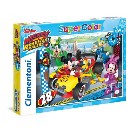 Clementoni Disney Mickey and The Roadster Racers Puzzle 104 pz (27984)