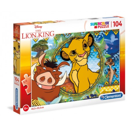 Clementoni Lion King Puzzle 104 pz (27287)